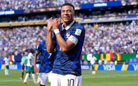 Frankrijk verslaat Senegal met 3-1 bij WK 2026, Mbappé verbreekt doelpuntenrecord