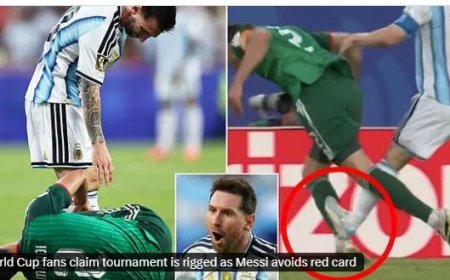 Ophef rond Messi na omstreden duel