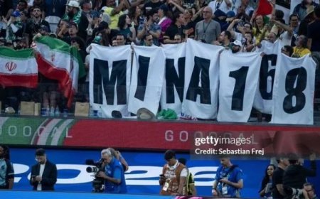 Iraanse fans herdenken slachtoffers van Minab