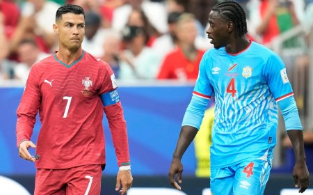 Ronaldo slaagt er niet in Portugal naar overwinning te leiden
