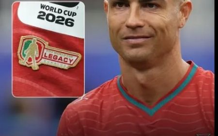 Bijzondere badge voor Ronaldo