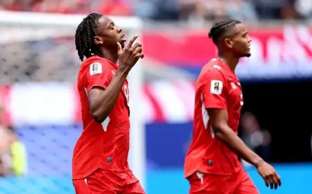 Derde helft WK 2026: Zwitserland breekt Bosnië laat in duel, 4-1