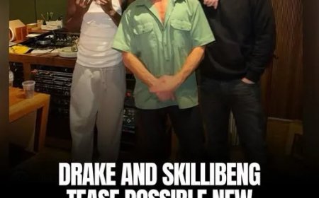 Drake werkt samen met Skillibeng en Diplo aan nieuw muzikaal project