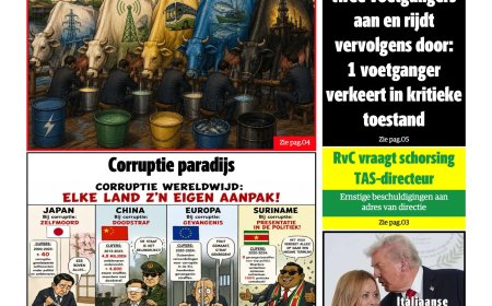 Dagblad Suriname, maandag 22 juni 2026