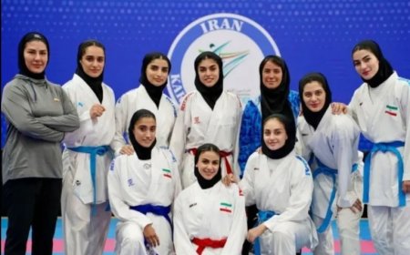 Iraanse karatevrouwen pakken Aziatische titel