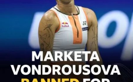 Vondrousova vier jaar geschorst