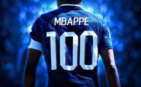 Mbappé bereikt mijlpaal van 100 interlands