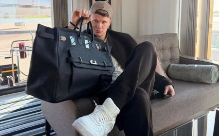Haaland verzamelt luxe handtassen