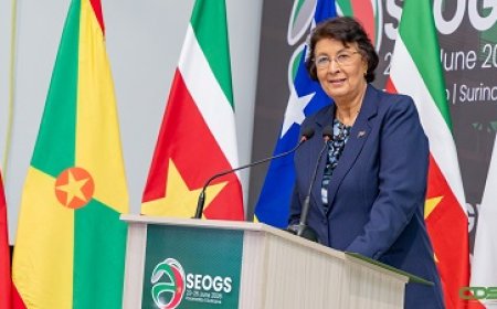 President Simons: olie-inkomsten moeten gepaard gaan met financieel verantwoord beleid