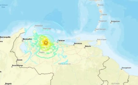 Zware aardbeving treft Venezuela, tsunamiadvies voor Cariben