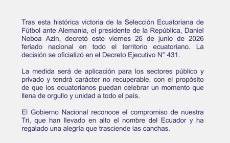 Ecuador viert historische WK stunt met nationale feestdag