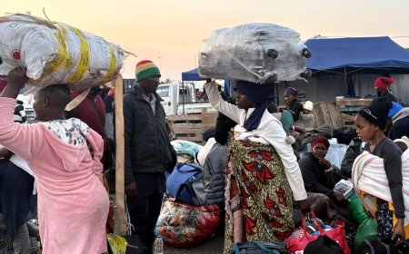 Migranten vluchten uit Zuid-Afrika na dreigementen en geweld