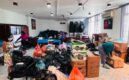 Inzamelingsactie in Suriname voor slachtoffers aardbeving in Venezuela