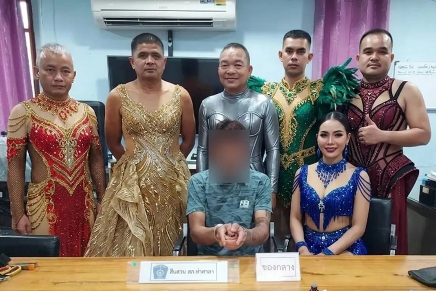 Opmerkelijk – Thais politiebureau verspreidt AI-foto arrestatie door agenten in glitterjurken