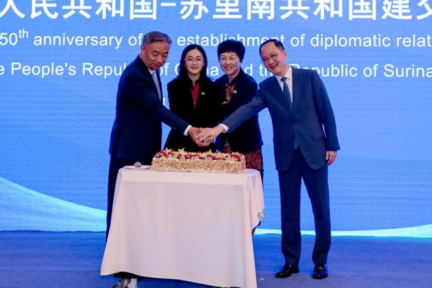 Suriname en China vieren 50 jaar diplomatieke vriendschap