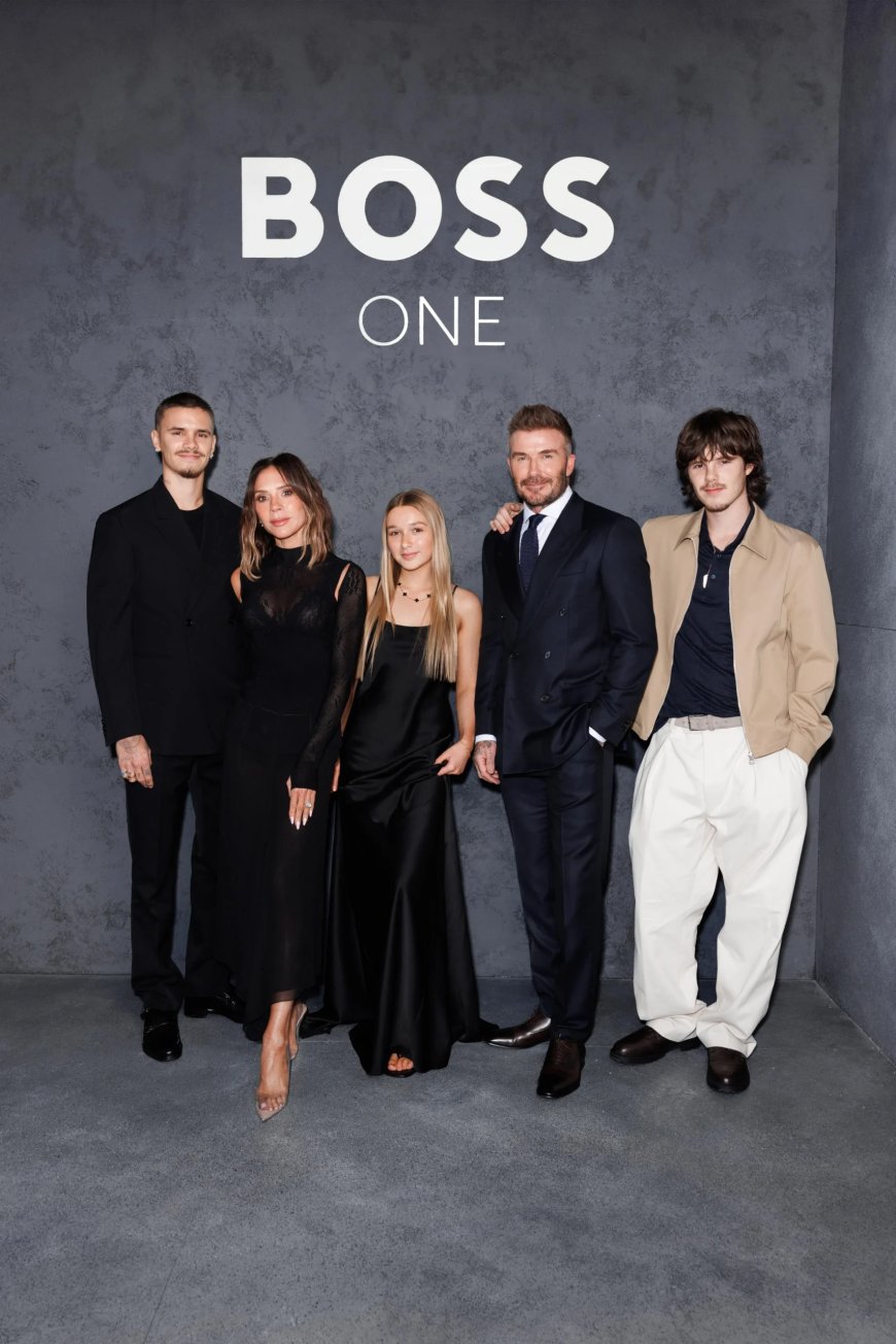 Romeo beckham lanceert eigen sportmodemerk