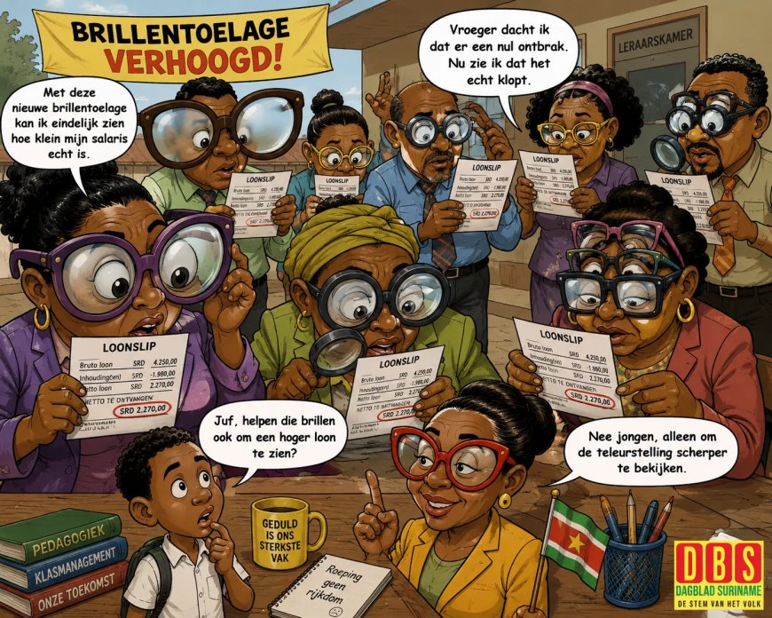 De brillentoelage voor leerkrachten