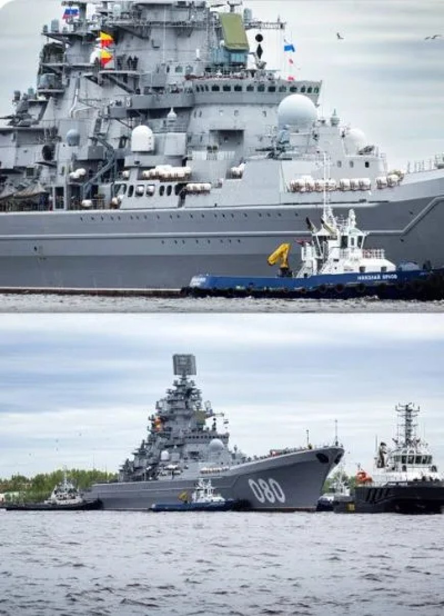 Russische kernkruiser admiral nakhimov nadert terugkeer in actieve dienst