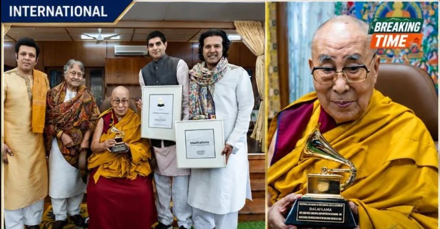 Dalai Lama ontvangt Grammy voor inspirerend meditatiealbum