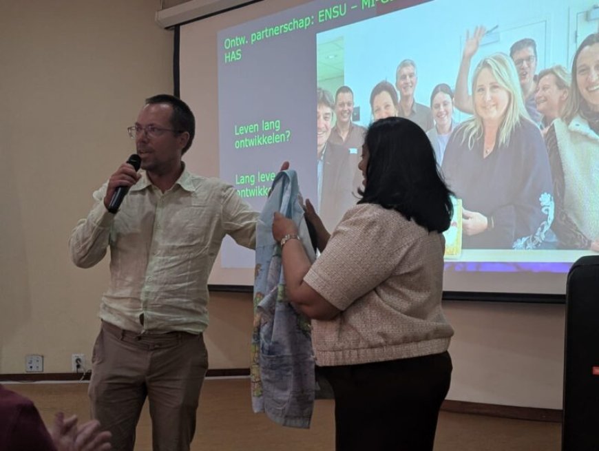 Masterclass landmeetkunde legt achterstand Suriname bloot
