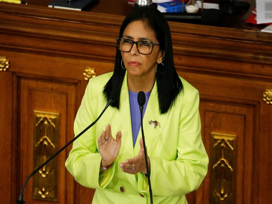 Venezolaanse waarnemend president Delcy Rodriguez op 5-daags bezoek in India