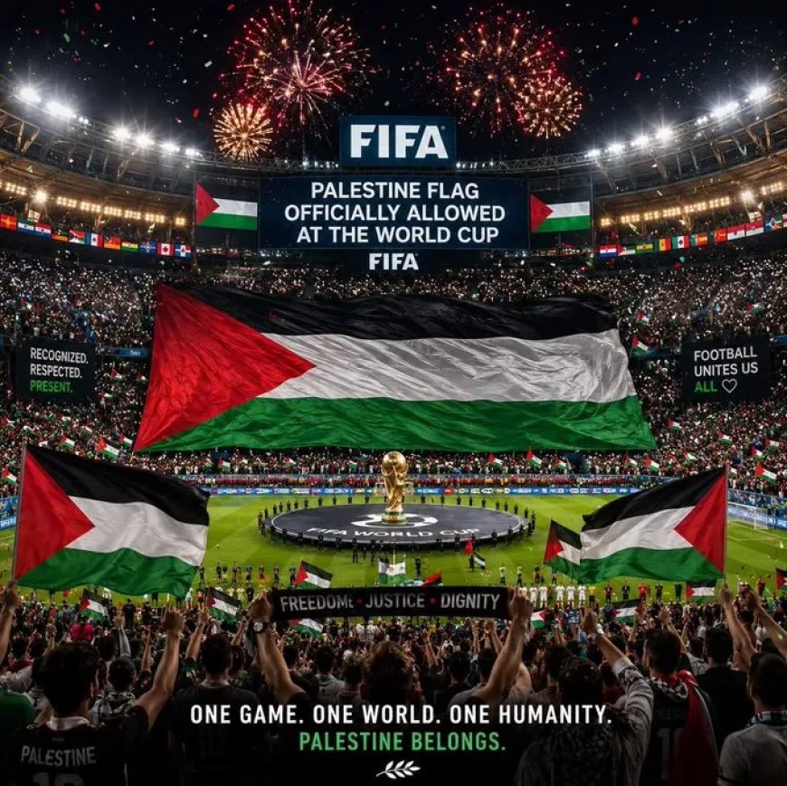 Palestijnse vlag welkom op WK, besluit roept vragen op