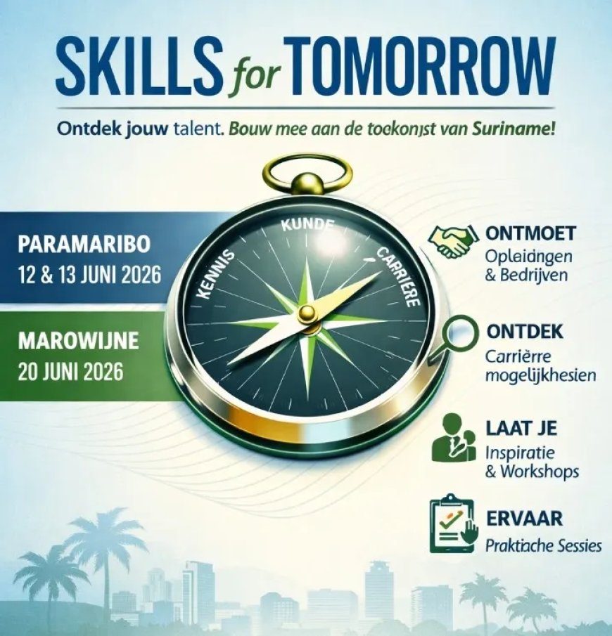 Skills for Tomorrow: Kompas voor Suriname’s toekomst