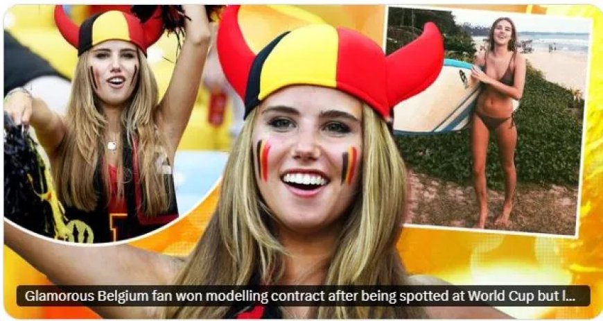 Van WK-supporter tot internationaal model