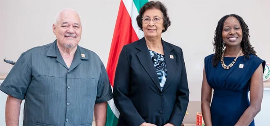 Suriname en Caribisch rampenagentschap versterken samenwerking tegen klimaatrisico’s