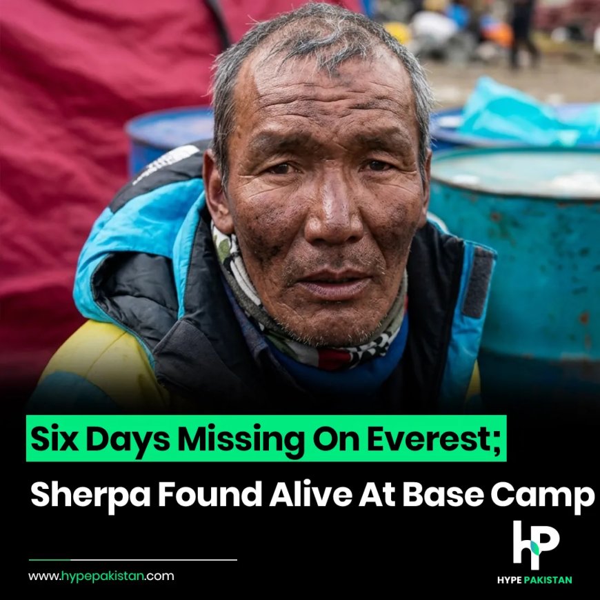 Zes dagen dood gewaande Nepalese berggids op Everest overleefde door chocola en ijs