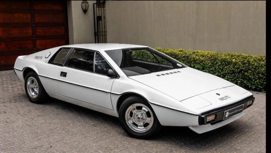 Lotus Esprit blijft na vijftig jaar fascineren