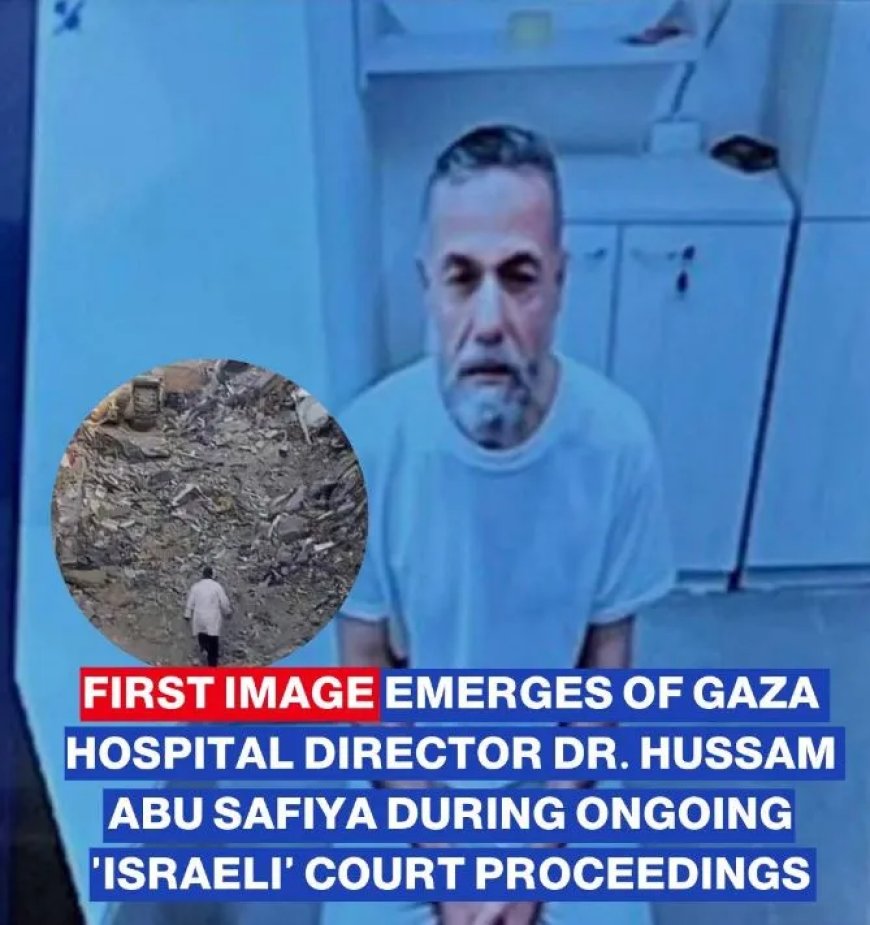 Eerste beeld Hussam Abu Safiya