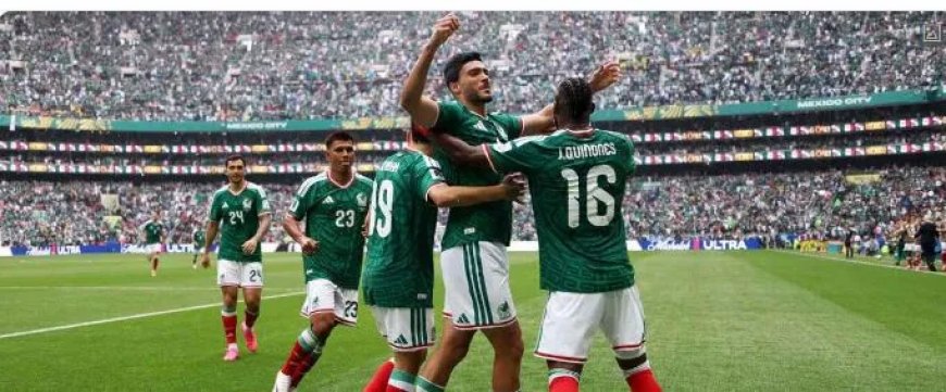 Mexico opent sterk
