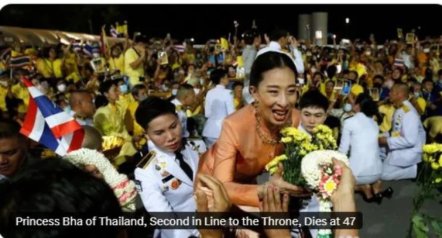 Thaise prinses overleden na coma