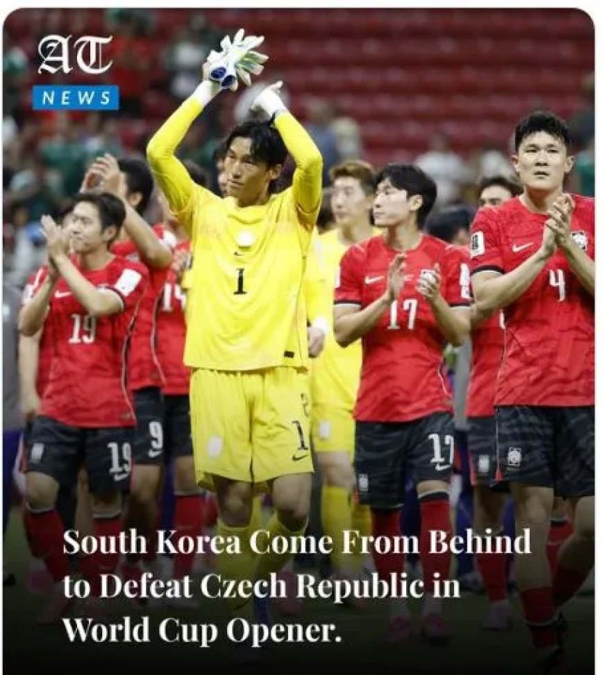 Zuid-Korea schrijft geschiedenis
