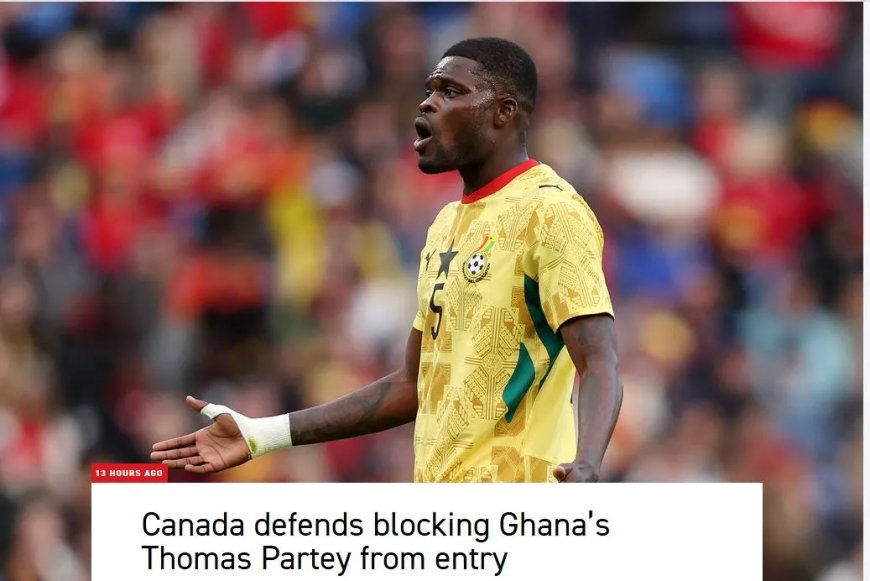 Canada verdedigt weigering Partey