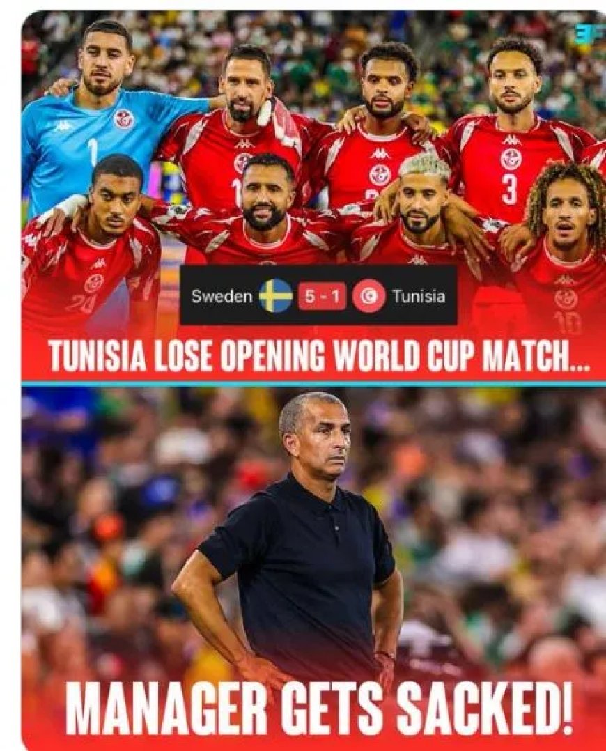 Tunesië ontslaat bondscoach na WK-afstraffing