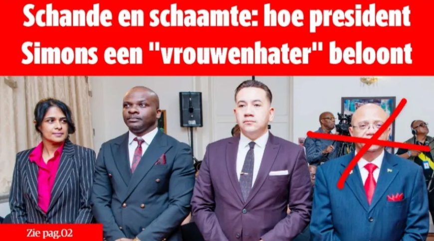 Schande en schaamte: hoe president Simons een “vrouwenhater” beloont
