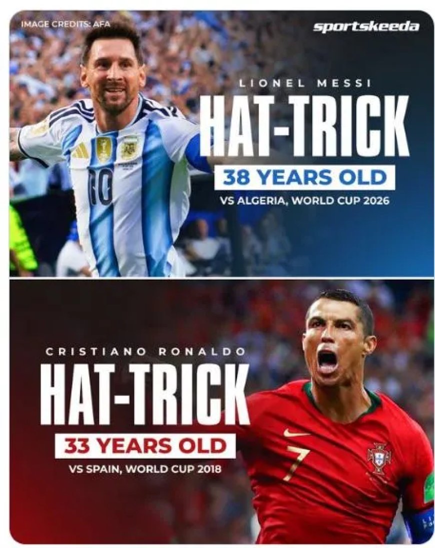 Messi verbreekt record met WK-hattrick