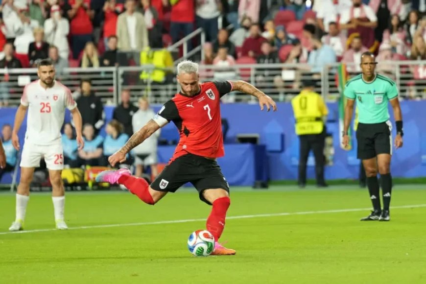 Derde helft 2026: Arnautovic scoort penalty en bezorgt Oostenrijk 3-1 zege op debutant Jordan