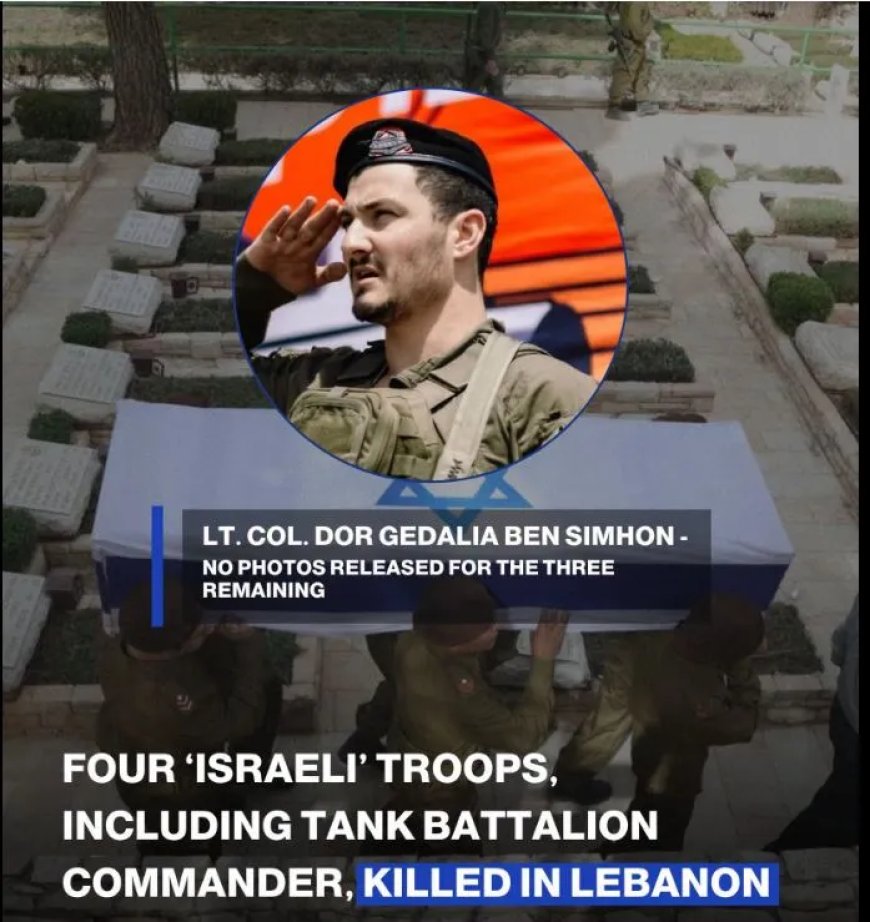 Vier Israëlische militairen gedood