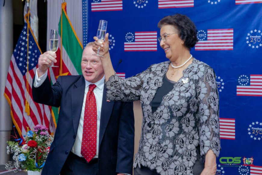 Viering Independence Day markeert historische relatie Suriname-VS