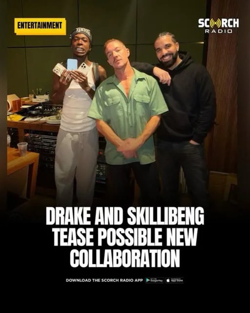 Drake werkt samen met Skillibeng en Diplo aan nieuw muzikaal project