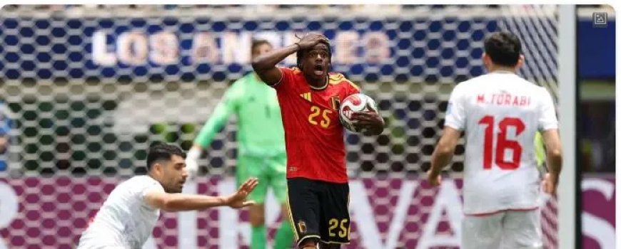 Iran houdt tienkoppig België op gelijkspel