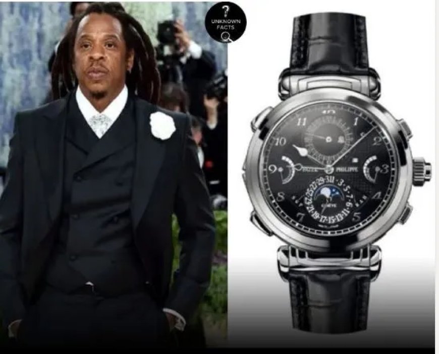 Jay-Z showt horloge van miljoenen