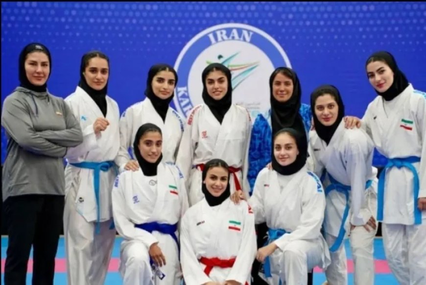 Iraanse karatevrouwen pakken Aziatische titel