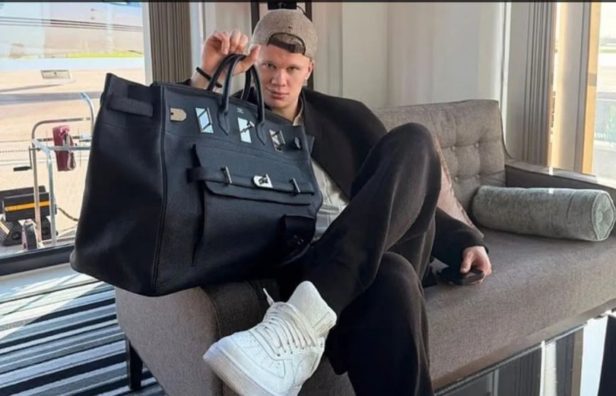 Haaland verzamelt luxe handtassen