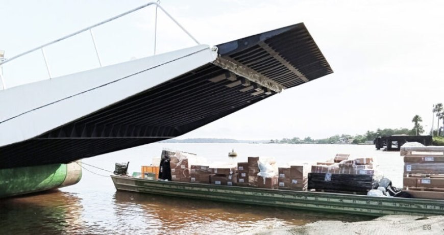 Veerverbinding Albina-Saint-Laurent voorlopig opgeschort