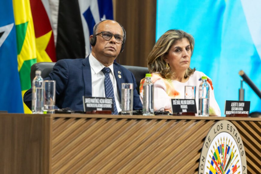 Ramdin roept OAS-landen op tot meer samenwerking in tijden van mondiale onzekerheid