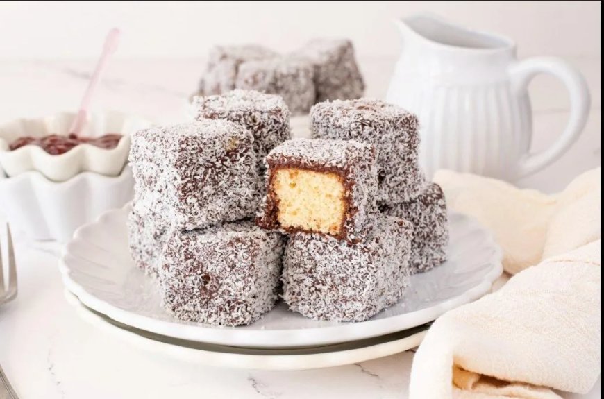 Lamington: Australisch icoon met kokos en chocolade